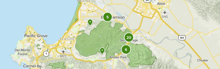 Fort Ord National Monument Trail Map Best 10 Trails In Fort Ord National Monument | Alltrails