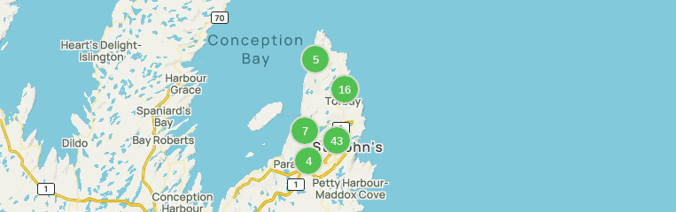 East coast trail outlet maps