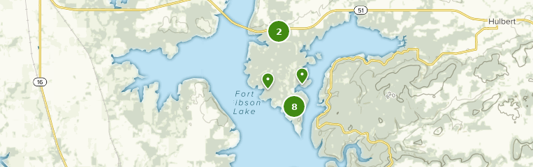 Sequoyah State Park Campground Map