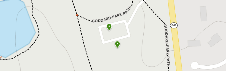 goddard state park bike trail
