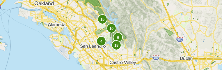 lake chabot bike trail