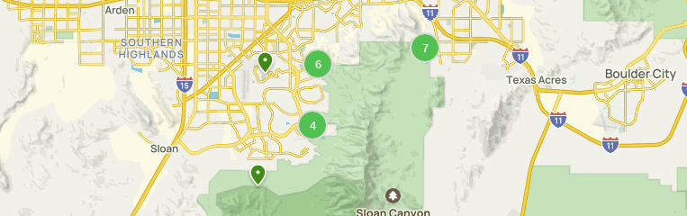 Best 10 Hikes and Trails in Sloan Canyon National Conservation Area
