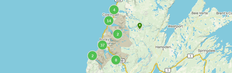 gros morne national park map