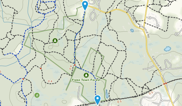 Jericho State Park Trail Map