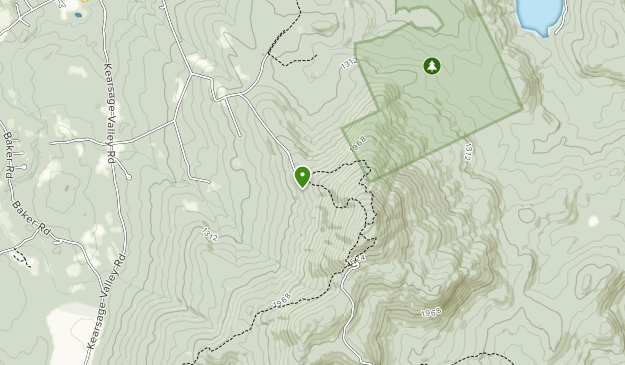 Best Trails in Mount Kearsarge State Forest Park New Hampshire