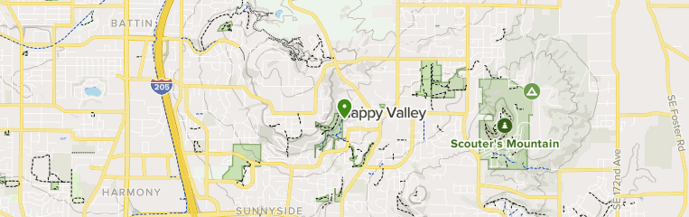 Happy Valley Oregon Map Best 10 Trails In Happy Valley Nature Park | Alltrails
