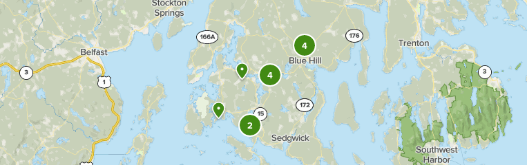 Blue Hill Maine Map Best 10 Trails In Blue Hill Heritage Trust | Alltrails