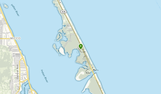 Sebastian Inlet State Park Map