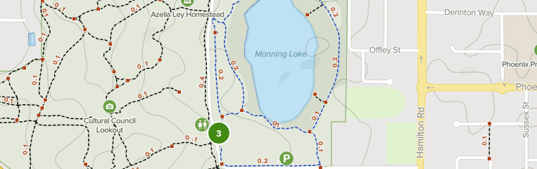 manning park trails map