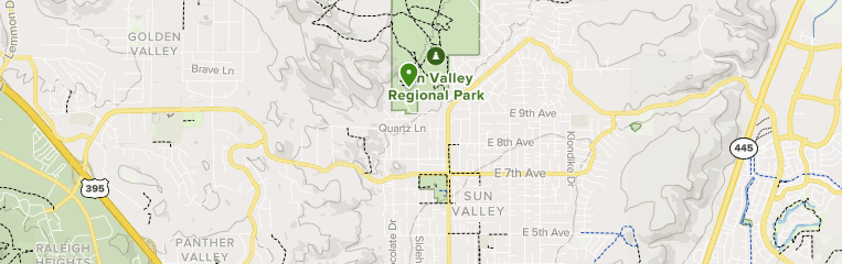 Sun Valley Nevada Map Best 10 Trails In Sun Valley Regional Park | Alltrails