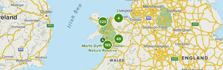 Snowdonia National Park Trail Map Hlz-3Uuvunlgvm