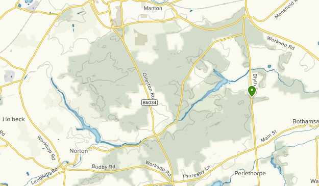 clumber park bike map