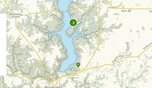 Indiana State Parks Map In 2021 Brookville Lake State - vrogue.co