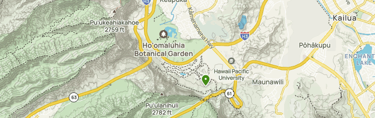 Hikes And Trails In Ho Omaluhia Park