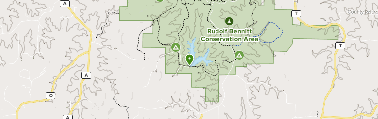 Map Of Missouri Conservation Areas Best 10 Trails In Rudolf Bennitt Conservation Area Alltrails