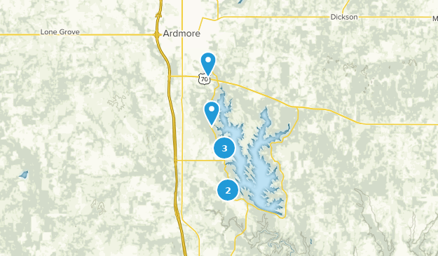 Lake Murray Map