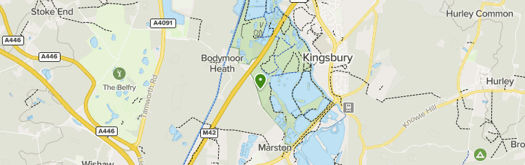 Kingsbury Water Park Map Best Trails in Kingsbury Water Park   West Midlands, England 