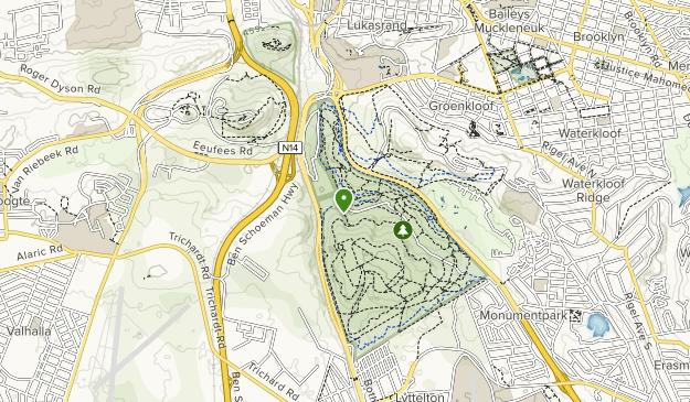 Groenkloof Campus Map