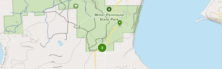 Miller State Park Trail Map Best 10 Trails In Miller Peninsula State Park | Alltrails