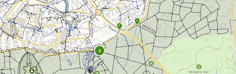 swinley forest trail map