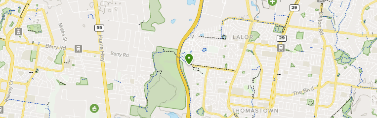 City Of Whittlesea Map Best Trails in City of Whittlesea Public Gardens   Victoria 