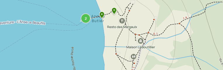 Percé Rots Map Best Hikes and Trails in Île-Bonaventure-et-du-Rocher-Percé National ...
