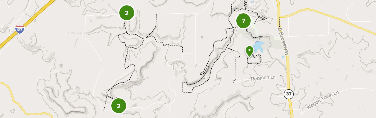 Ferne Clyffe State Park Map Best 10 Trails In Ferne Clyffe State Park | Alltrails