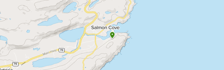 Map Of Sands Provincial Park Best Trails in Salmon Cove Sands Provincial Park   Newfoundland 