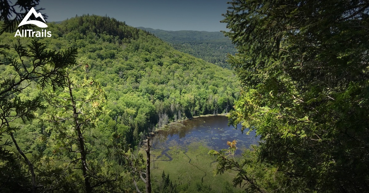 Best Trails in Parc régional de Val-David-Val-Morin - Quebec, Canada ...