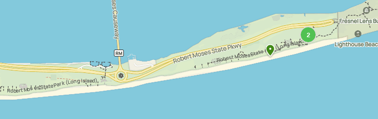 Robert Moses State Park Campground Map