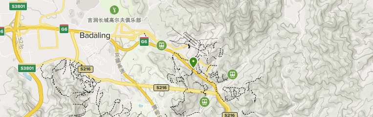 badaling map