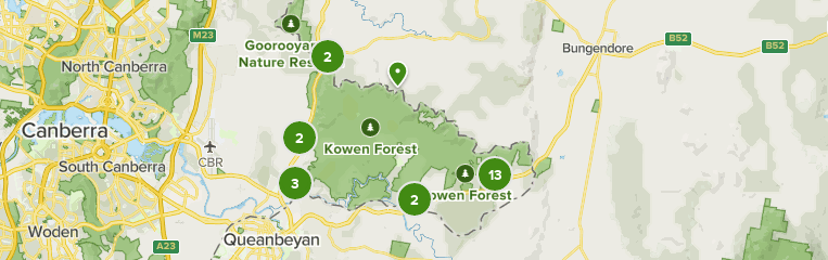 Best 10 Trails in Kowen Forest | AllTrails