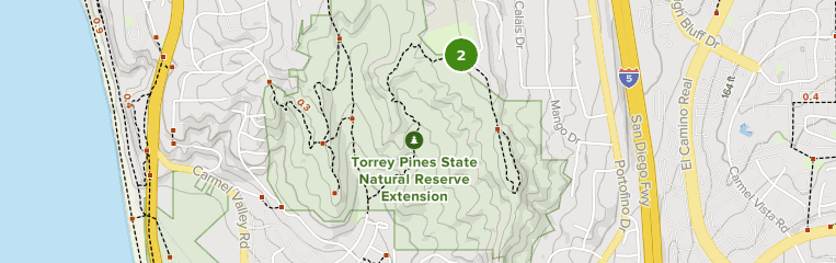 torrey pines us open map