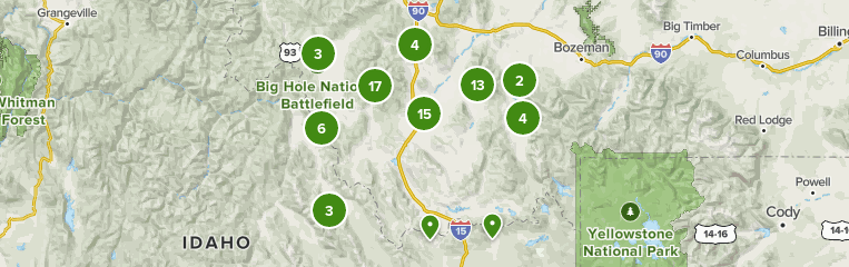 Beaverhead Deerlodge National Forest Map Best 10 Trails In Beaverhead-Deerlodge National Forest | Alltrails