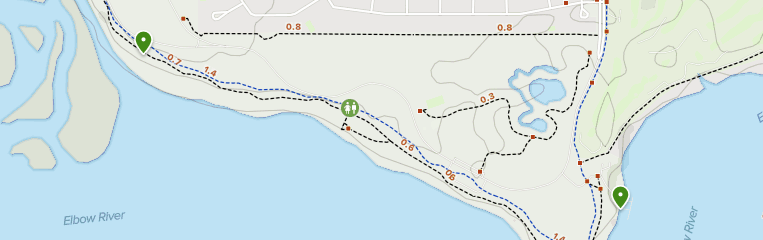 Map Of Glenmore Park Best 10 Trails In North Glenmore Park | Alltrails