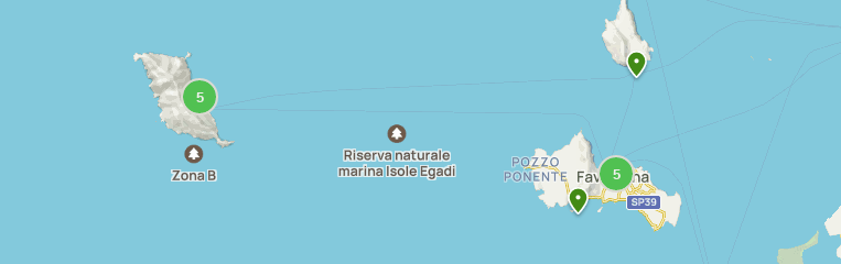 Italy, Sicily, Trapani District, Mediterranean Sea, Tyrrhenian Sea, Isole  Egadi Protected Marine Area, Marine Reserve Isole Egadi, Egadi Islands