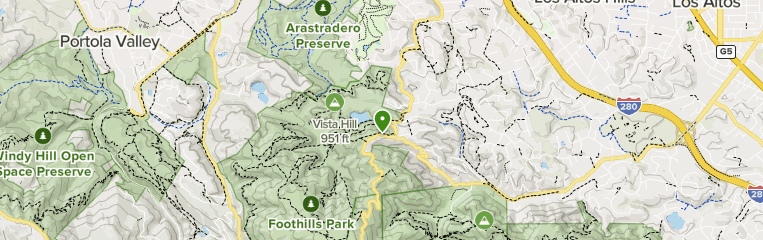 Foothills Park Trail Map Best 10 Trails In Palo Alto Foothills Park | Alltrails