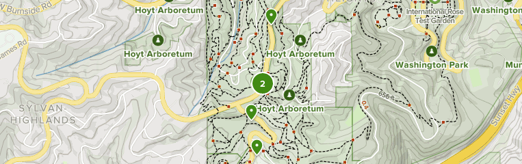 Hoyt Arboretum Trail Map Best 10 Trails In Hoyt Arboretum | Alltrails