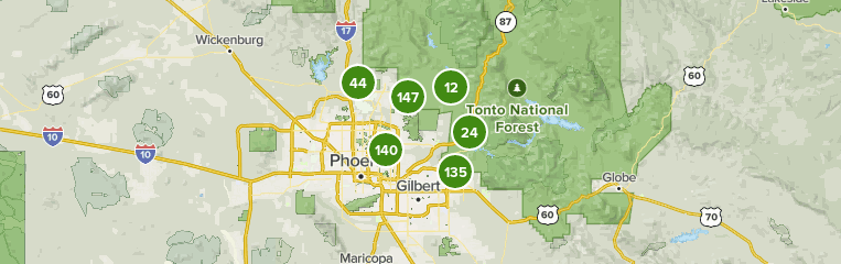 Arizona Trust Land Map Best 10 Trails In Arizona State Trust Land | Alltrails