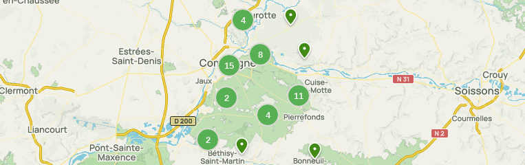 Forêt domaniale de Compiègne : les 10 meilleures randonnées et ...