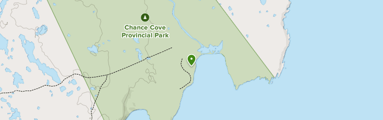 Chance cove nl map