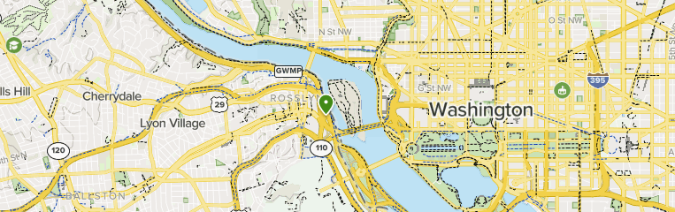 Roosevelt Island Dc Map Best 10 Trails In Theodore Roosevelt Island | Alltrails