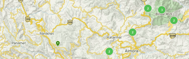 Location of Binsar WLS in India. | Download Scientific Diagram