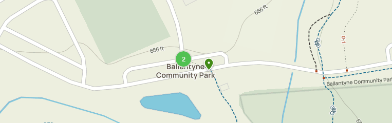 ballantyne district park trail map