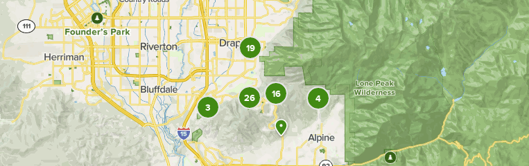 2023 Best 10 Trails in Draper City Trail Systems | AllTrails