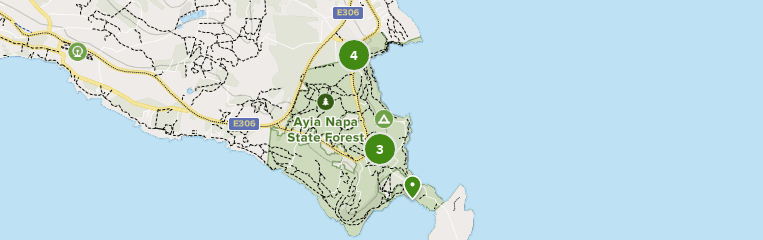 Las mejores rutas en Cape Greco National Forest Park | AllTrails