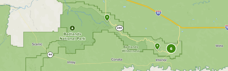 Badlands National Park Trail Map 0Fcfra8_Wo8Dlm