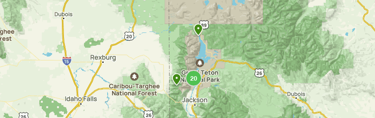 Waterfalls in grand teton hotsell national park