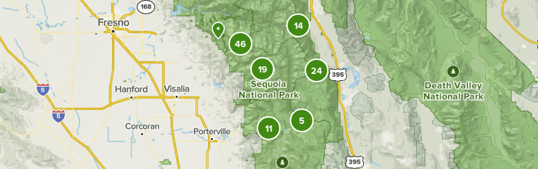 sequoia backpacking trails