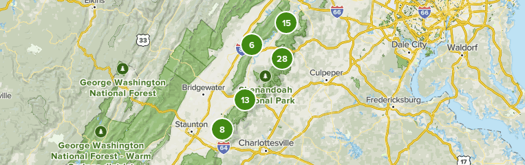 Shenandoah National Park Hiking Map Best 10 Backpacking Trails In Shenandoah National Park | Alltrails